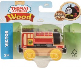 THOMAS & FRIENDS WOODEN RAILWAY SMALL ENGINES - VICTOR - Toyworld Frankston