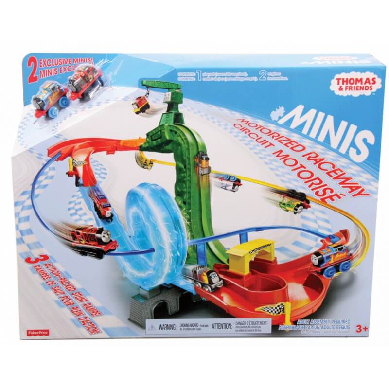 THOMAS & FRIENDS - MINI MINIS JUMP & STICK PLAYSET - Toyworld Frankston