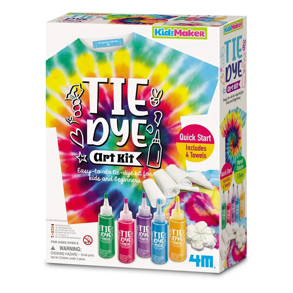 4M - KIDZMAKER TIE DYE ART KIT