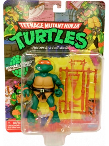 TMNT CLASSIC COLLECTION TURTLE FIGURES MICHELANGELO - Toyworld Frankston