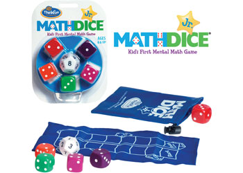THINKFUN - MATH DICE JNR - Toyworld Frankston