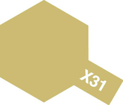 TAMIYA X-31 TITANIUM GOLD - Toyworld Frankston