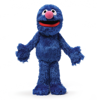 SESAME STREET GROVER SOFT PLUSH TOY 30CM