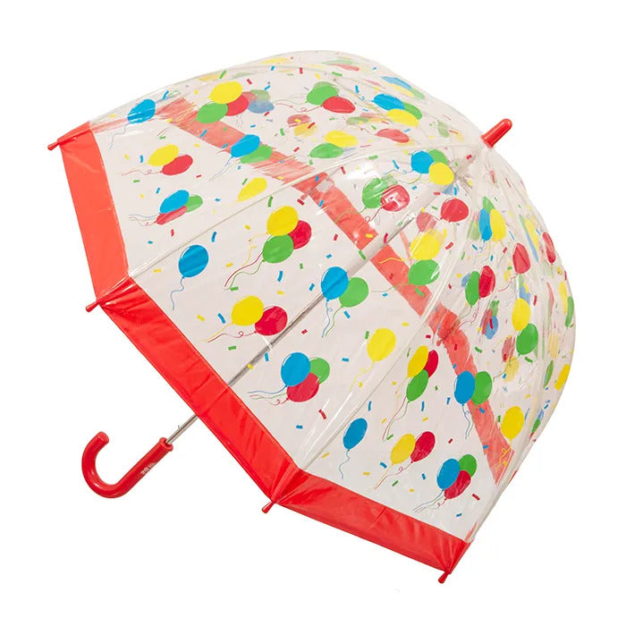 KIDS PVC BIRDCAGE UMBRELLA - BALLOONS - Toyworld Frankston