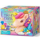 4M - KIDZMAKER GLITTER UNICORN BANK - Toyworld Frankston