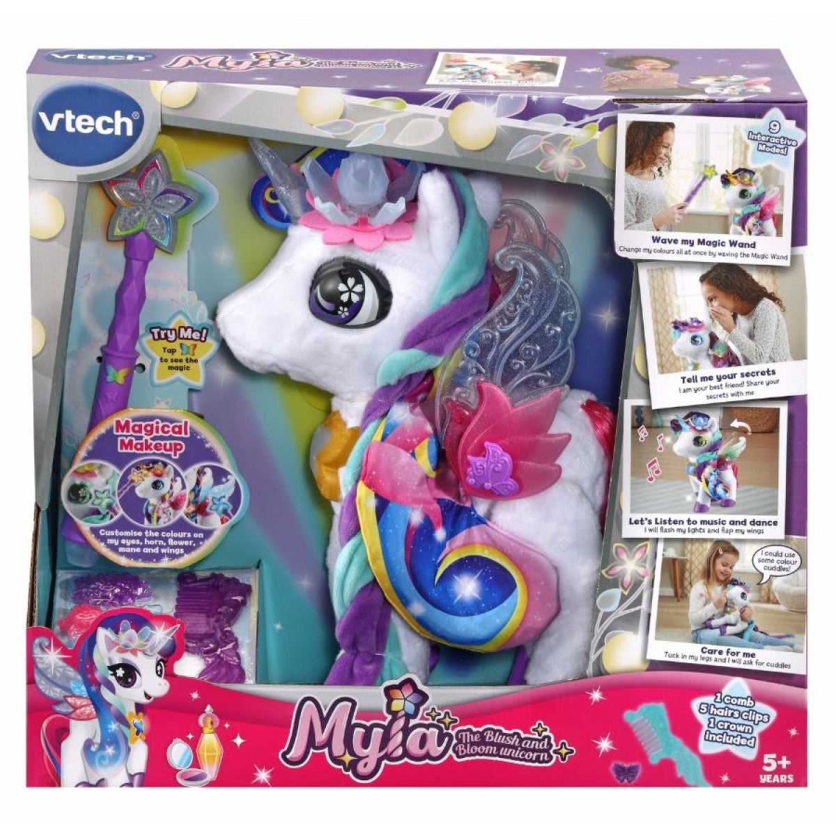 VTECH MYLA BLUSH AND BLOOM UNICORN