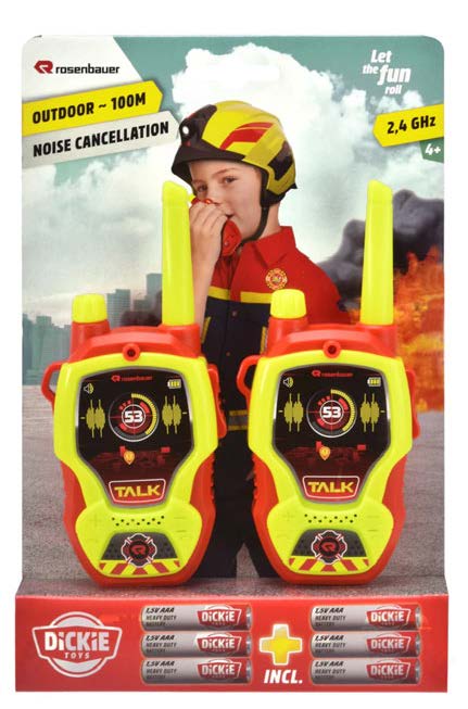 DICKIE WALKIE TALKIE FIRE - Toyworld Frankston