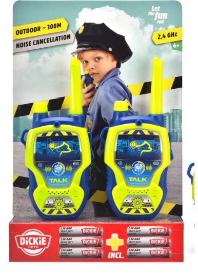 DICKIE WALKIE TALKIE POLICE - Toyworld Frankston