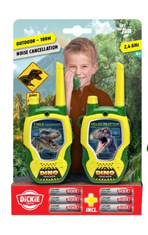 DICKIE WALKIE TALKIE DINOSAUR - Toyworld Frankston