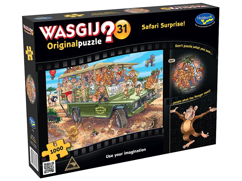 WASGIJ ORIGINAL 31 SAFARI 1000 PC PUZZLE | Toyworld Frankston | Toyworld Frankston