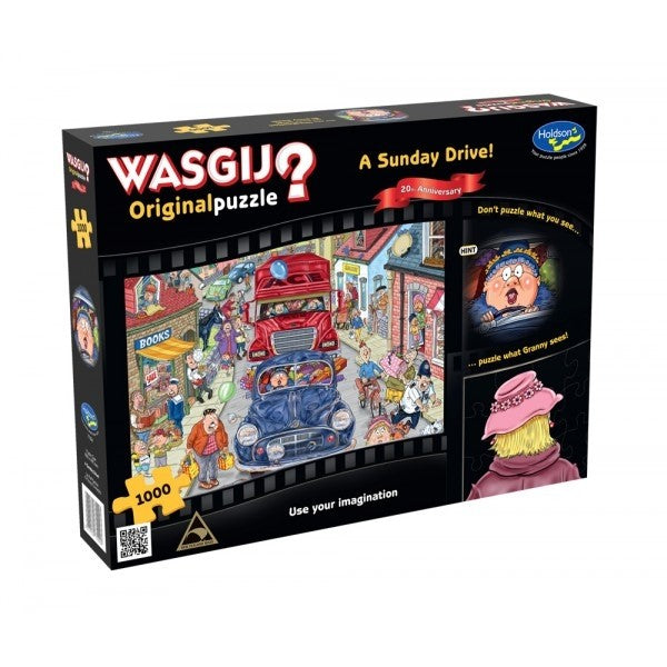 WASGIJ PUZZLE SUNDAY DRIVE 20TH ANNIVERSARY 1000PC | Toyworld Frankston | Toyworld Frankston
