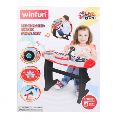 BEAT BOP KEYBOARD ROCKSTAR - Toyworld Frankston