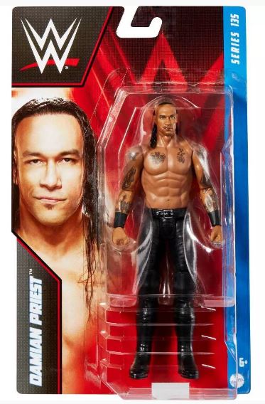 WWE BASIC SERIES 135 ACTION FIGURE - DAMIAN PRIEST